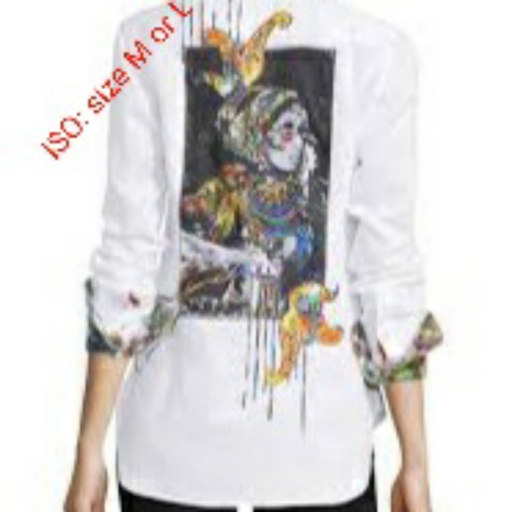 ISO Robert Graham Priscilla shirt